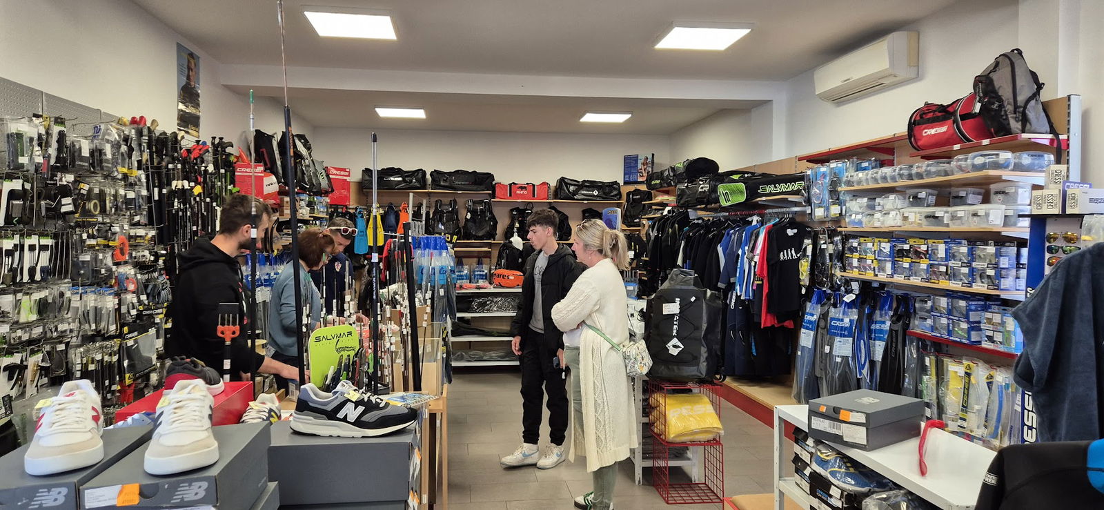 Sports and diving equipment, Pula | POP Ltd.