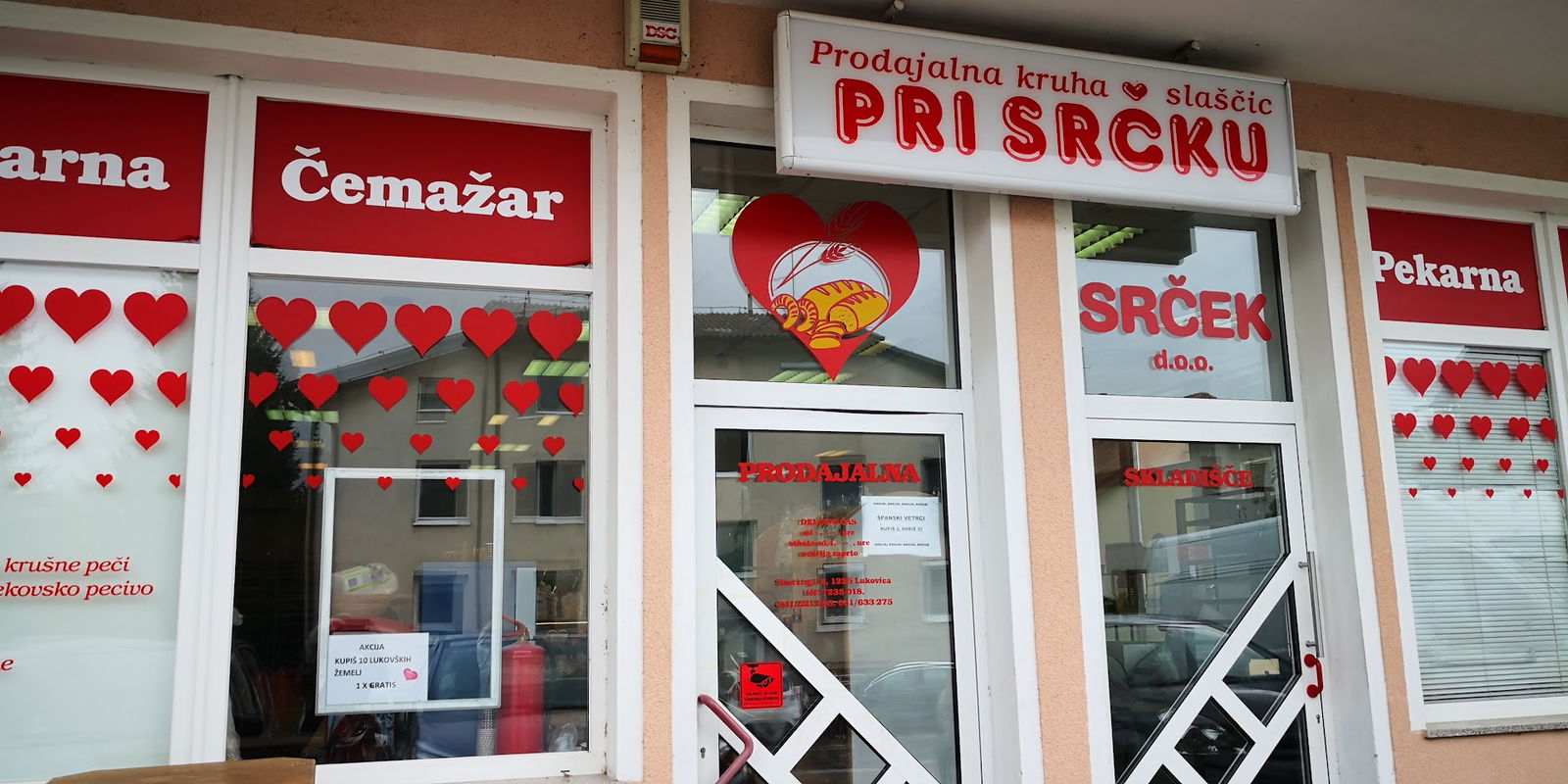 Srček podjetje za proizvodnjo Pekarskih izdelkov in trgovino, d.o.o. Lukovica