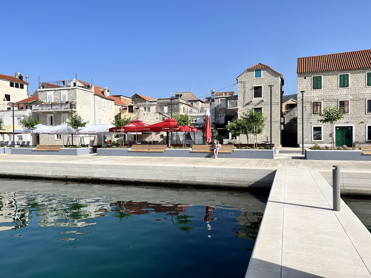 New port in Kastel Stari