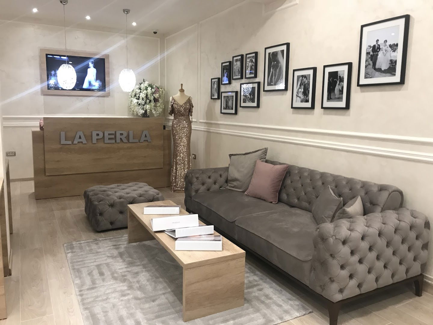 Wedding dresses "LA PERLA"