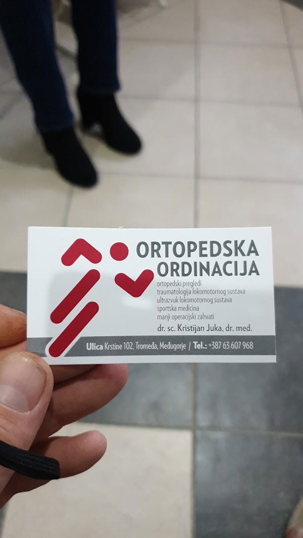 Ortopedska Ordinacija Dr. Sc. Kristijan Juka