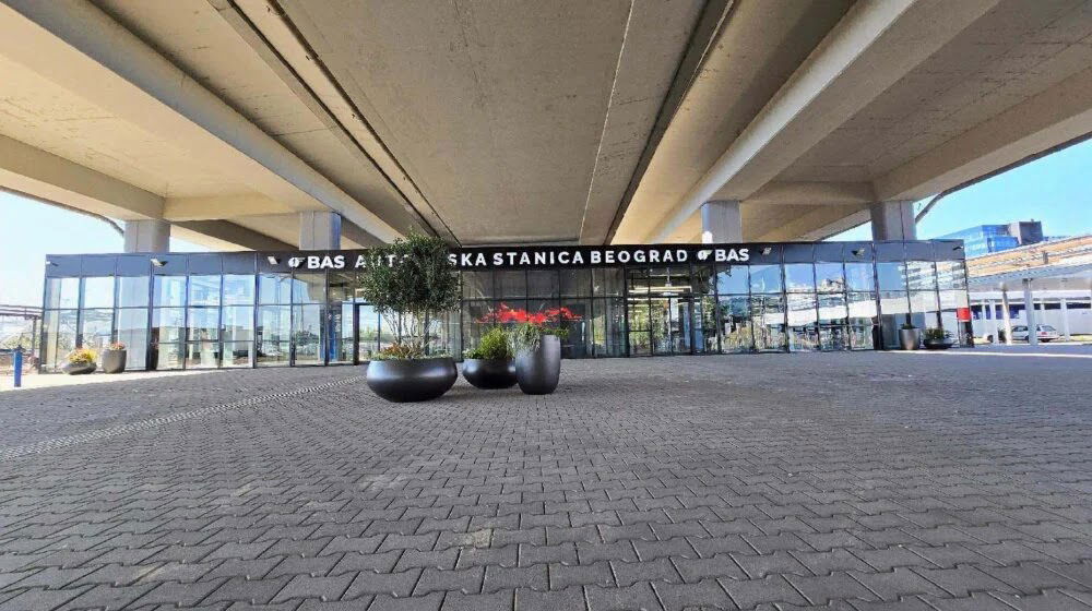 Belgrade Bus station - under construction