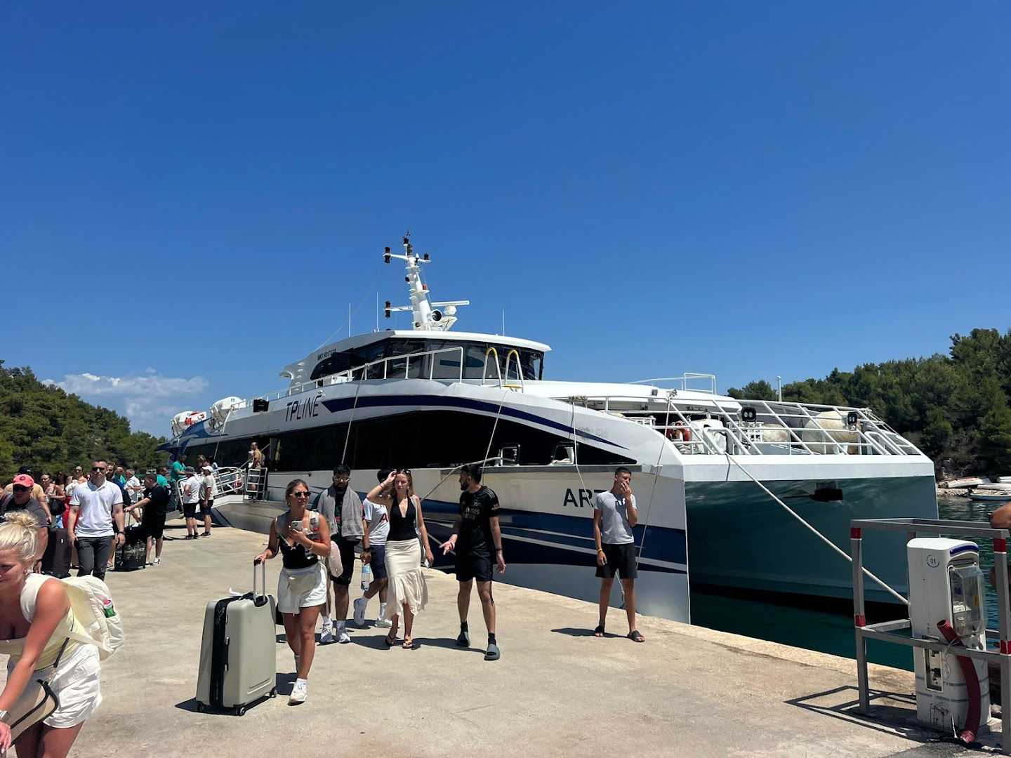 TP LINE catamaran ferry terminal