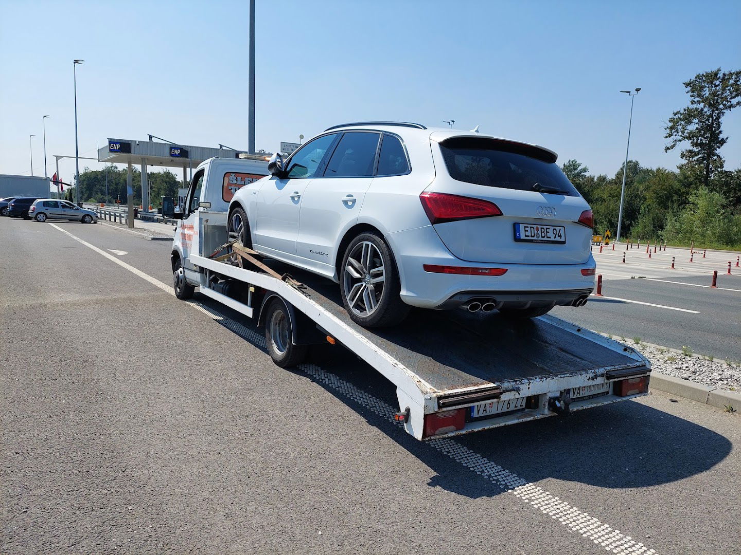 Toll booth Obrenovac West