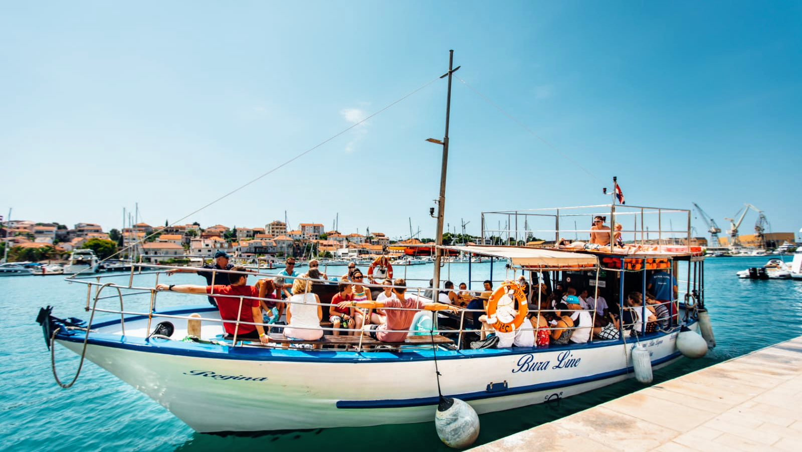 Bura Line - Boat Excursion Split - Blue Lagoon