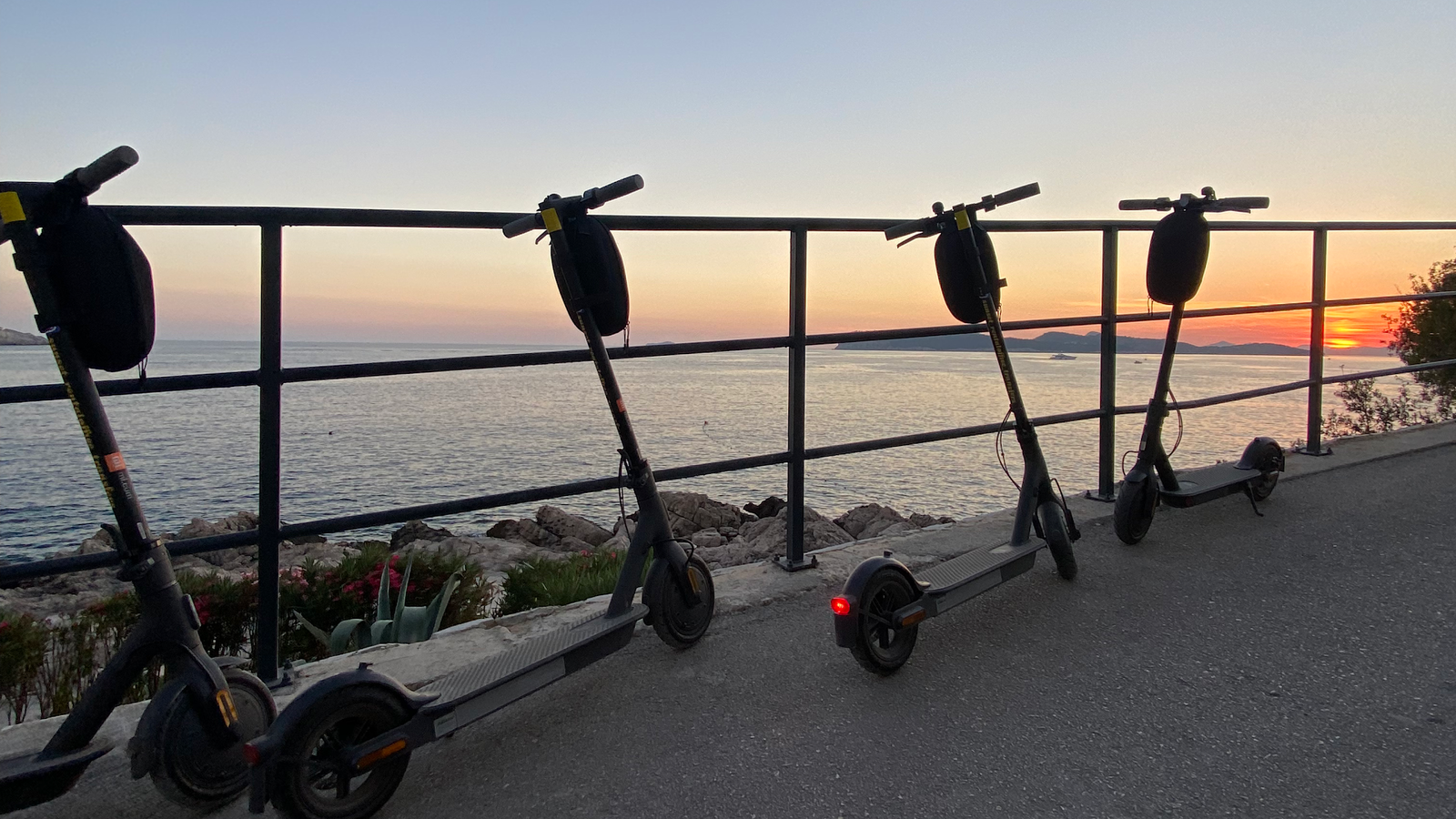 E-scooter & boat - SUNSET Dubrovnik