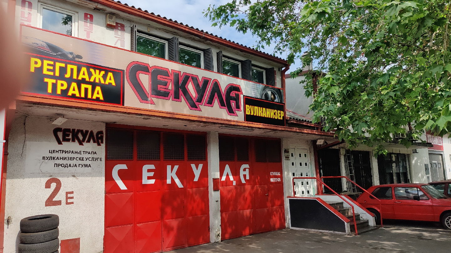 Centriranje trapa Sekula