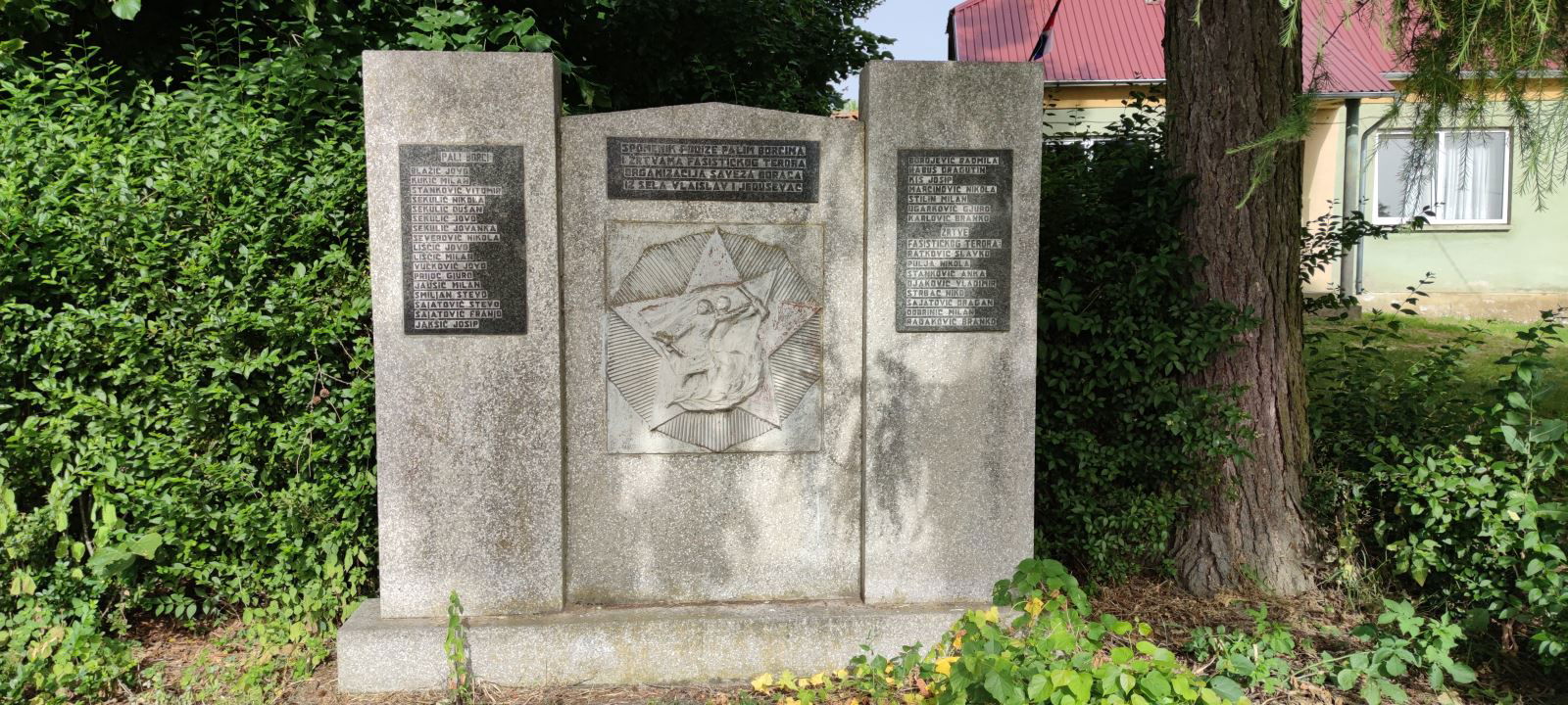 Monument to victims of fascist terror and fallen NOB fighters