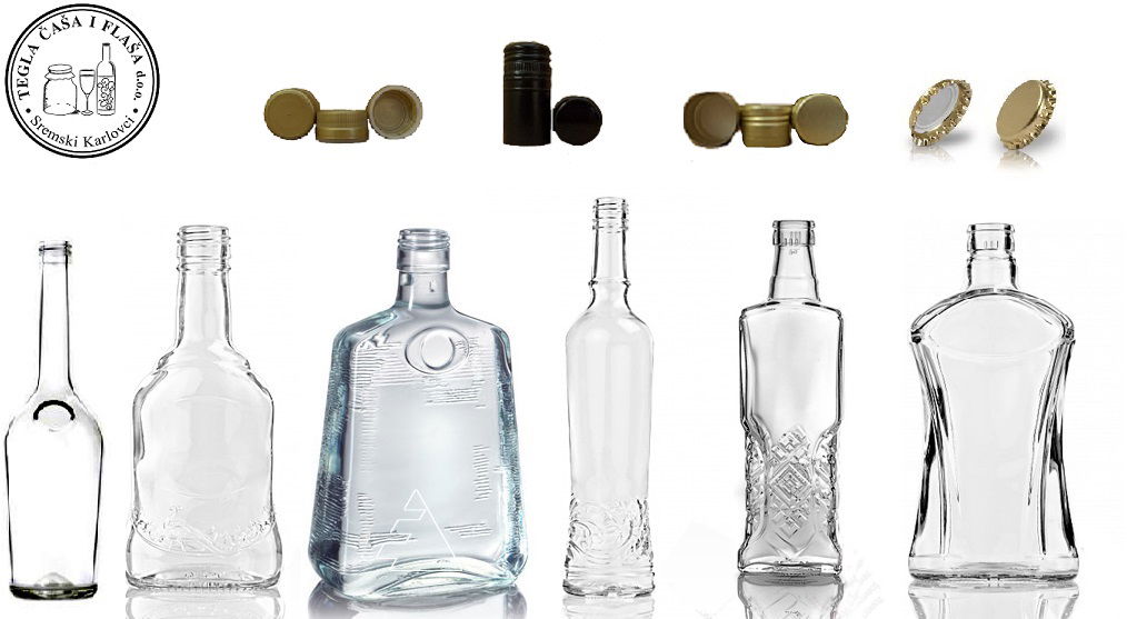 Tegla čaša i flaša