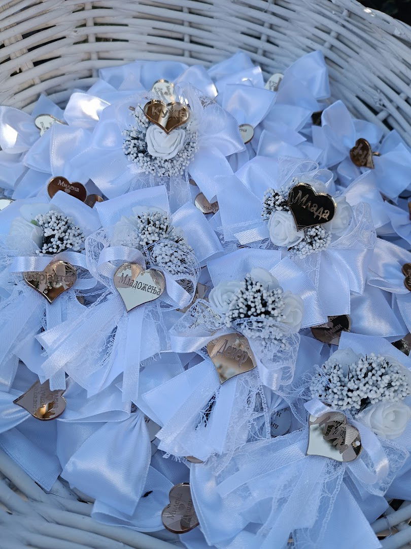 Svadbena dekoracija Ceca