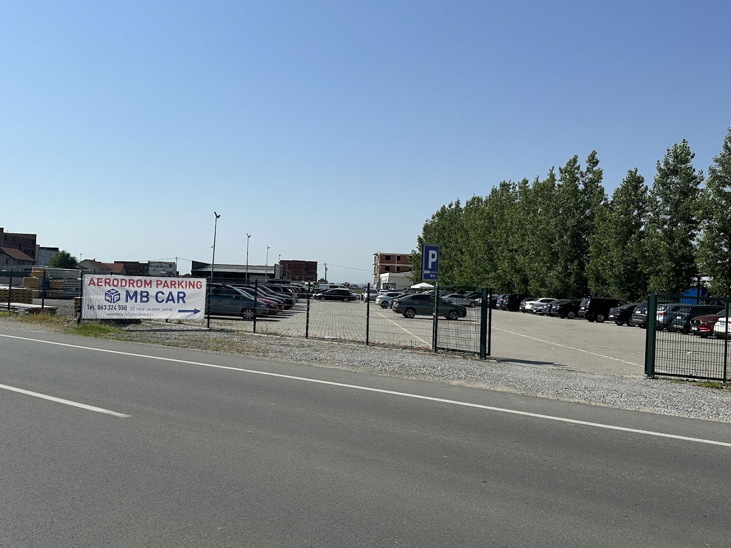 MB Car Parking - Nikola Tesla Airport