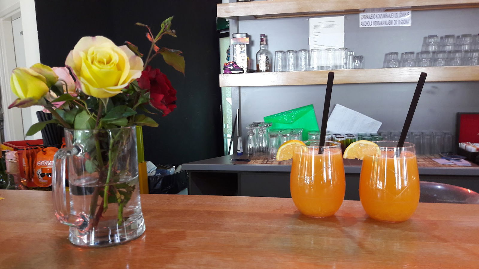 Cafe bar "Black and white"