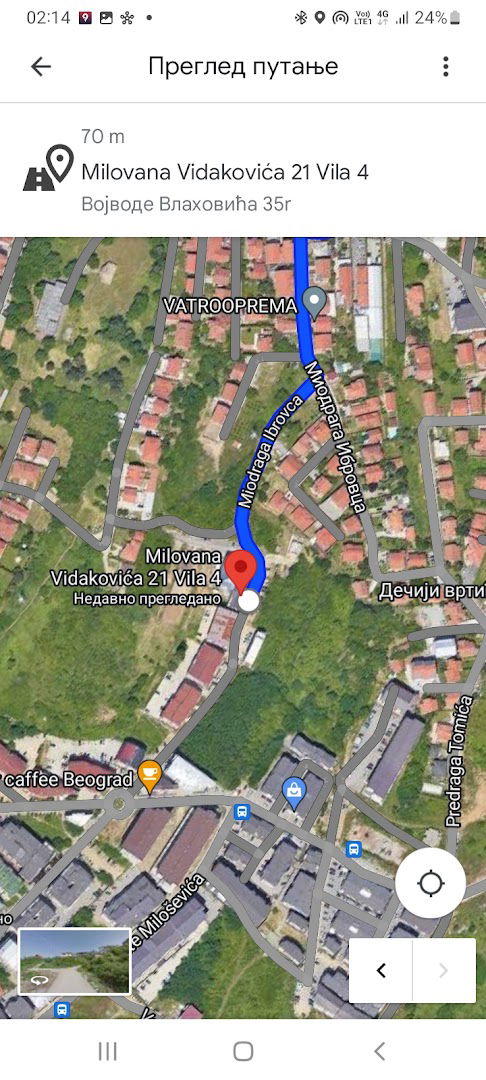 Milovana Vidakovića 21, Belgrade