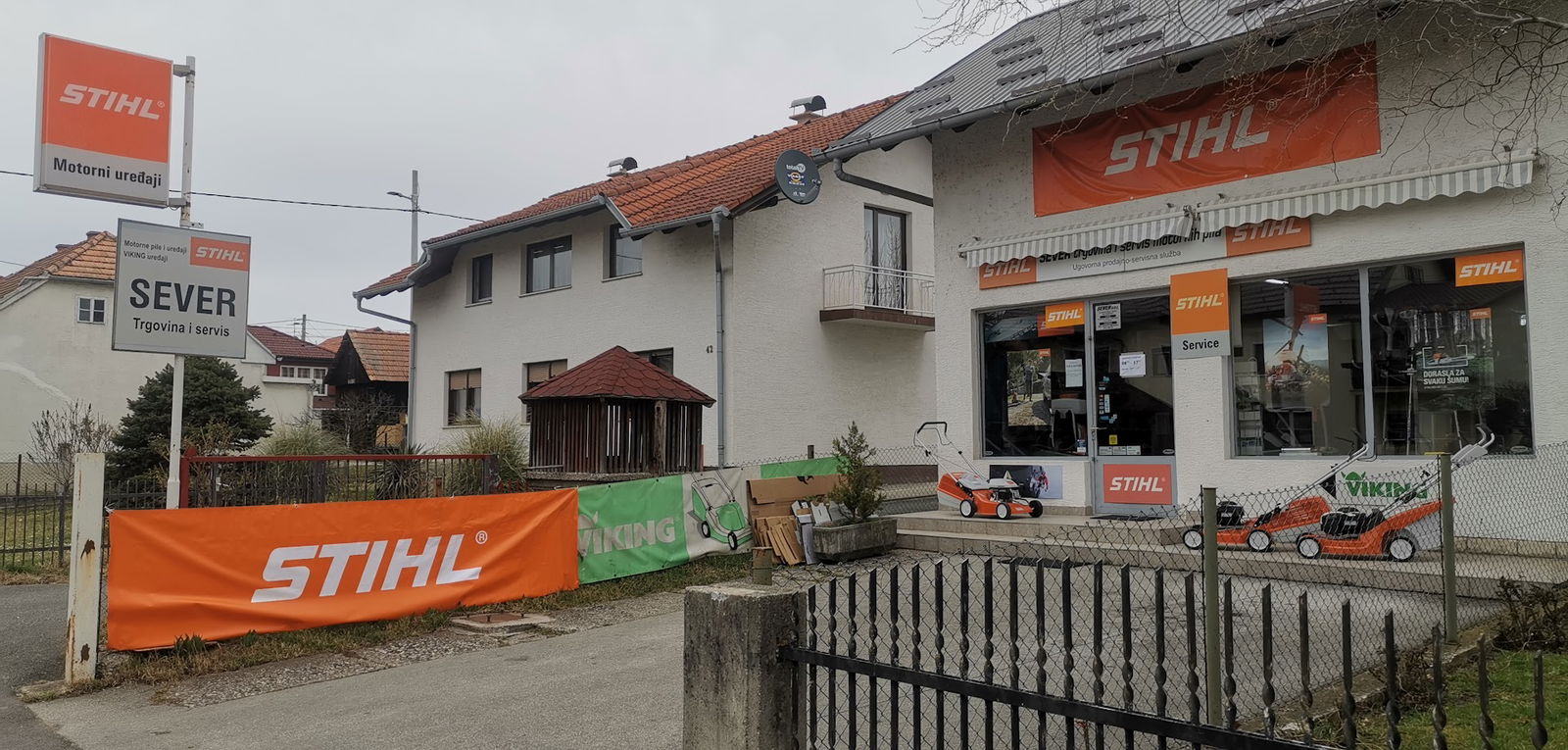 Sever trgovina i servis Stihl Zaprešić