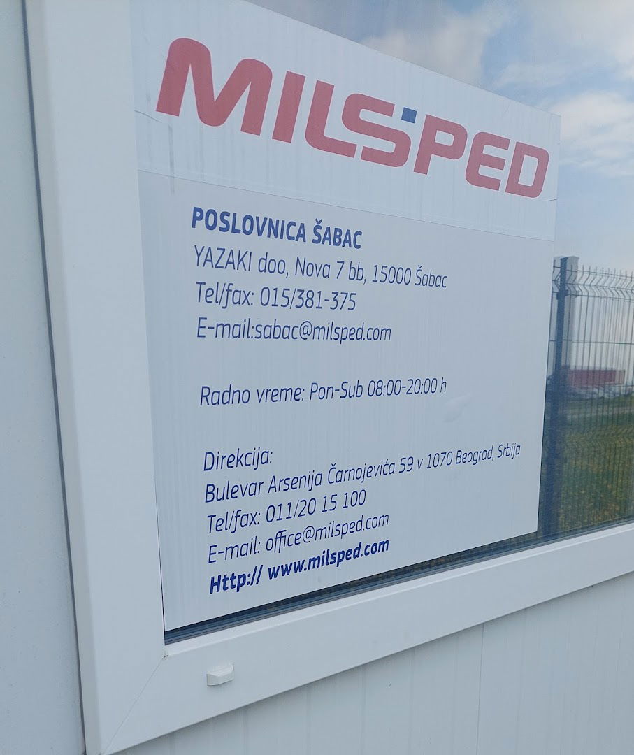 Milšped Yazaki Šabac