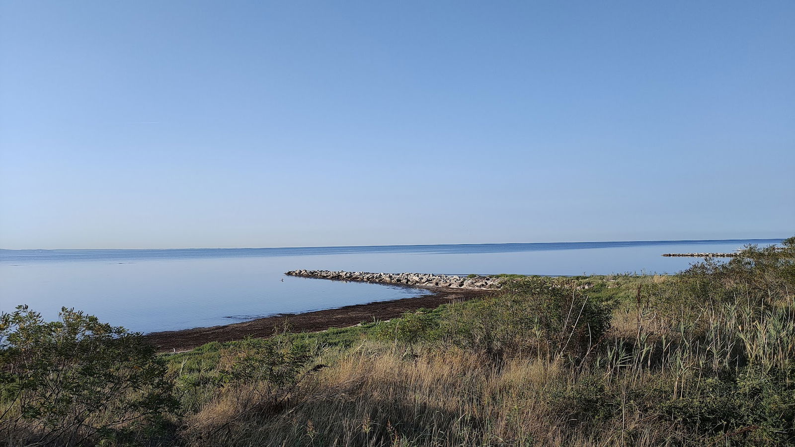 Ciclabile sull'argine