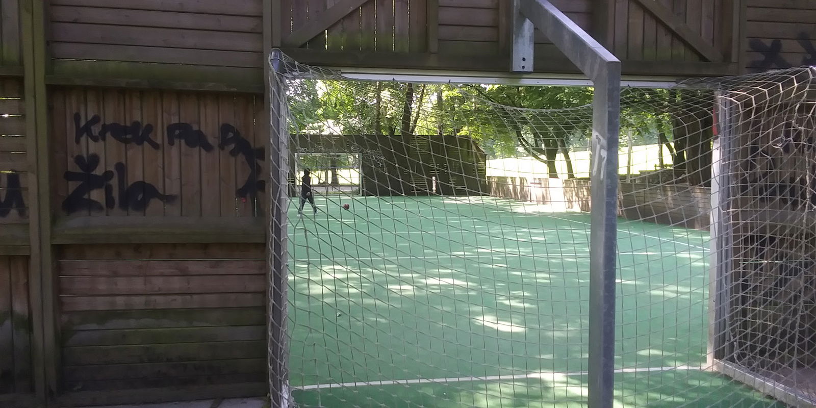 Street Football field