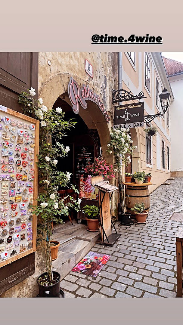 Restaurant Konoba Time4wine Zagreb Gornji Grad (Tradicional food/Sea food/Pasta/Pizza/Grill)