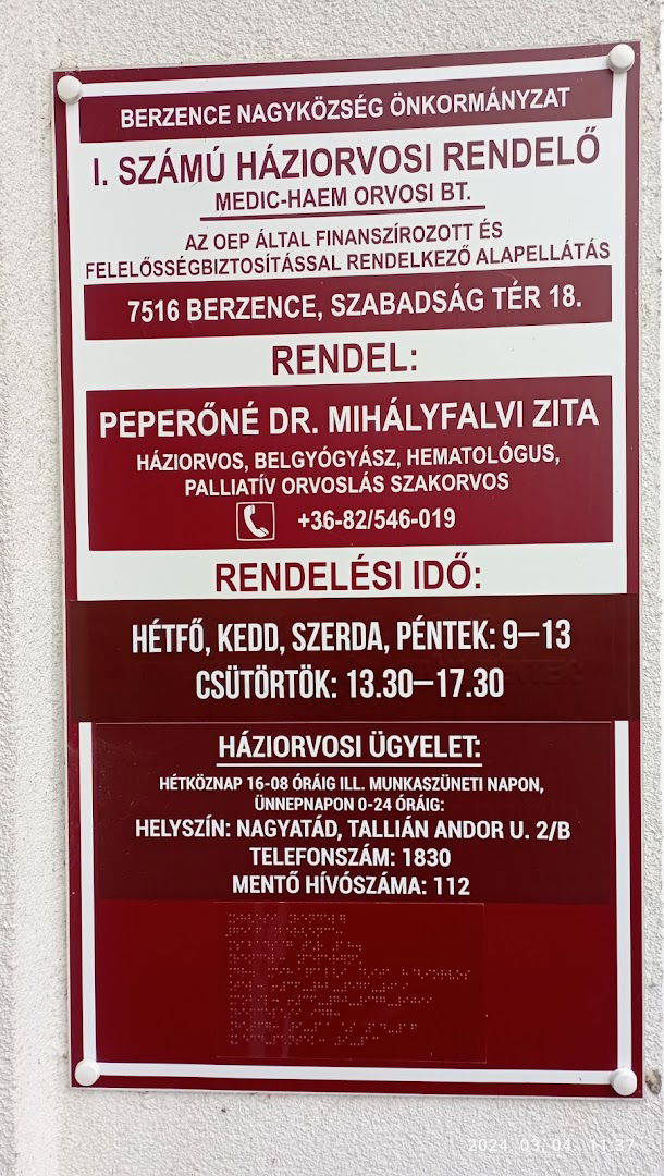 Háziorvosi Rendelő