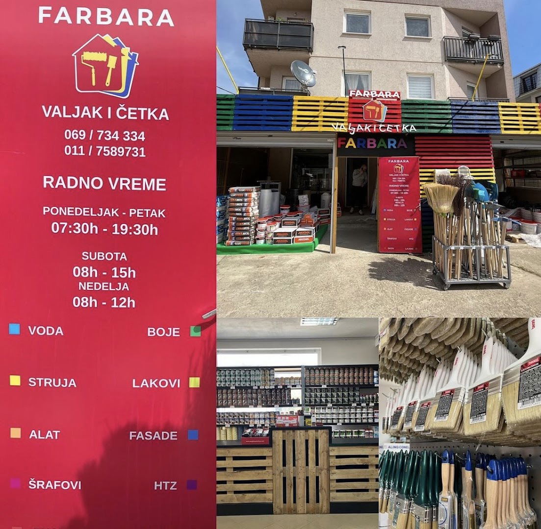 Farbara „Valjak i četka”