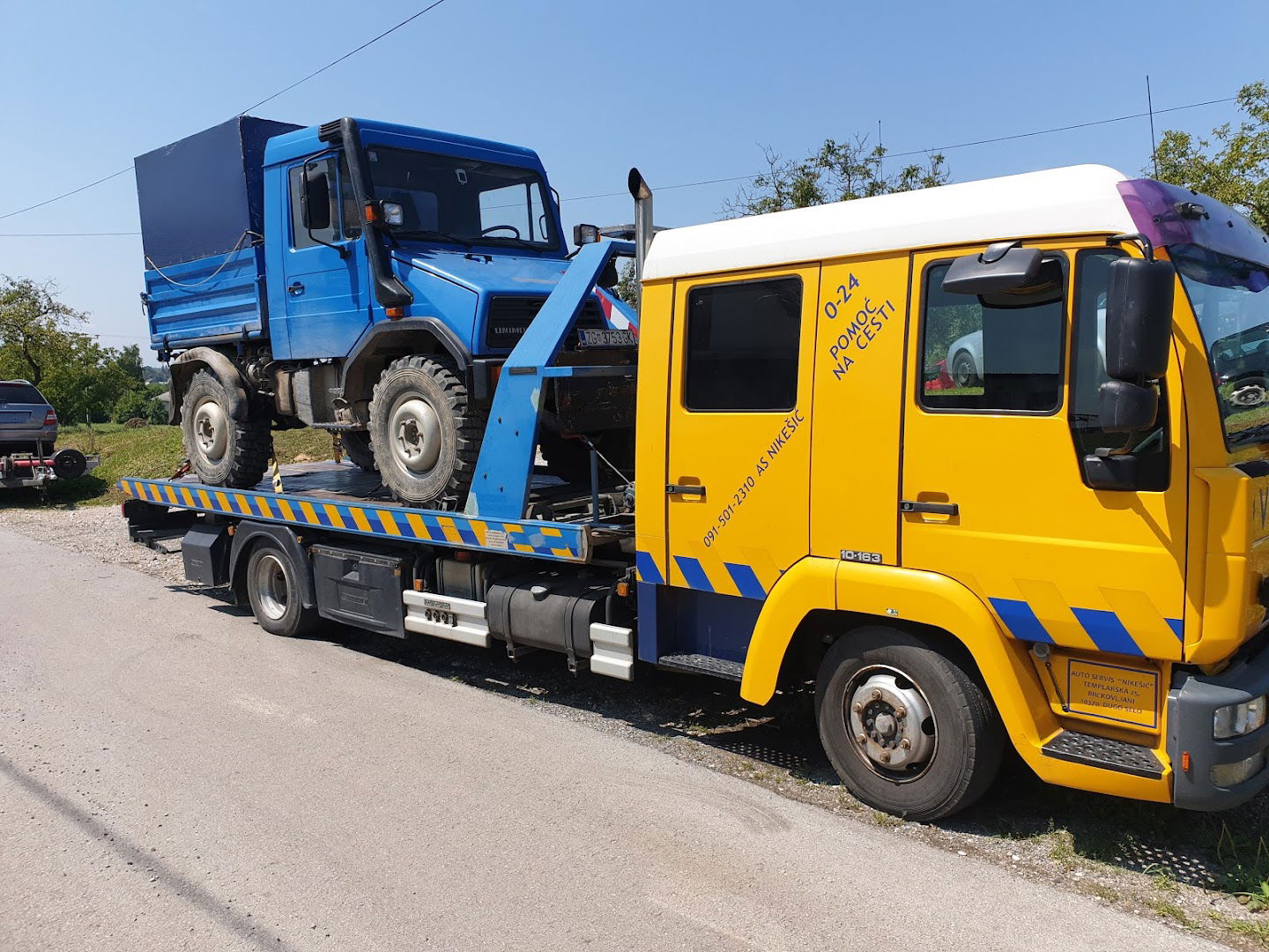 Autoservis Vjeverica" 0-24h Pomoć na Cesti & Vučna Služba servis kampera