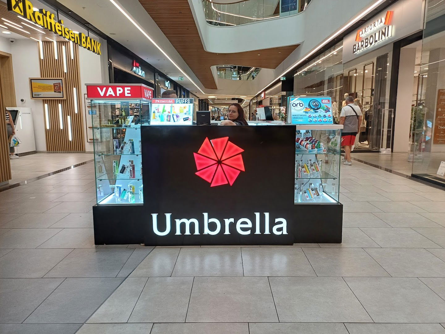 Vape Shop Umbrella Elektronske Cigarete Beograd BEO Shopping Center