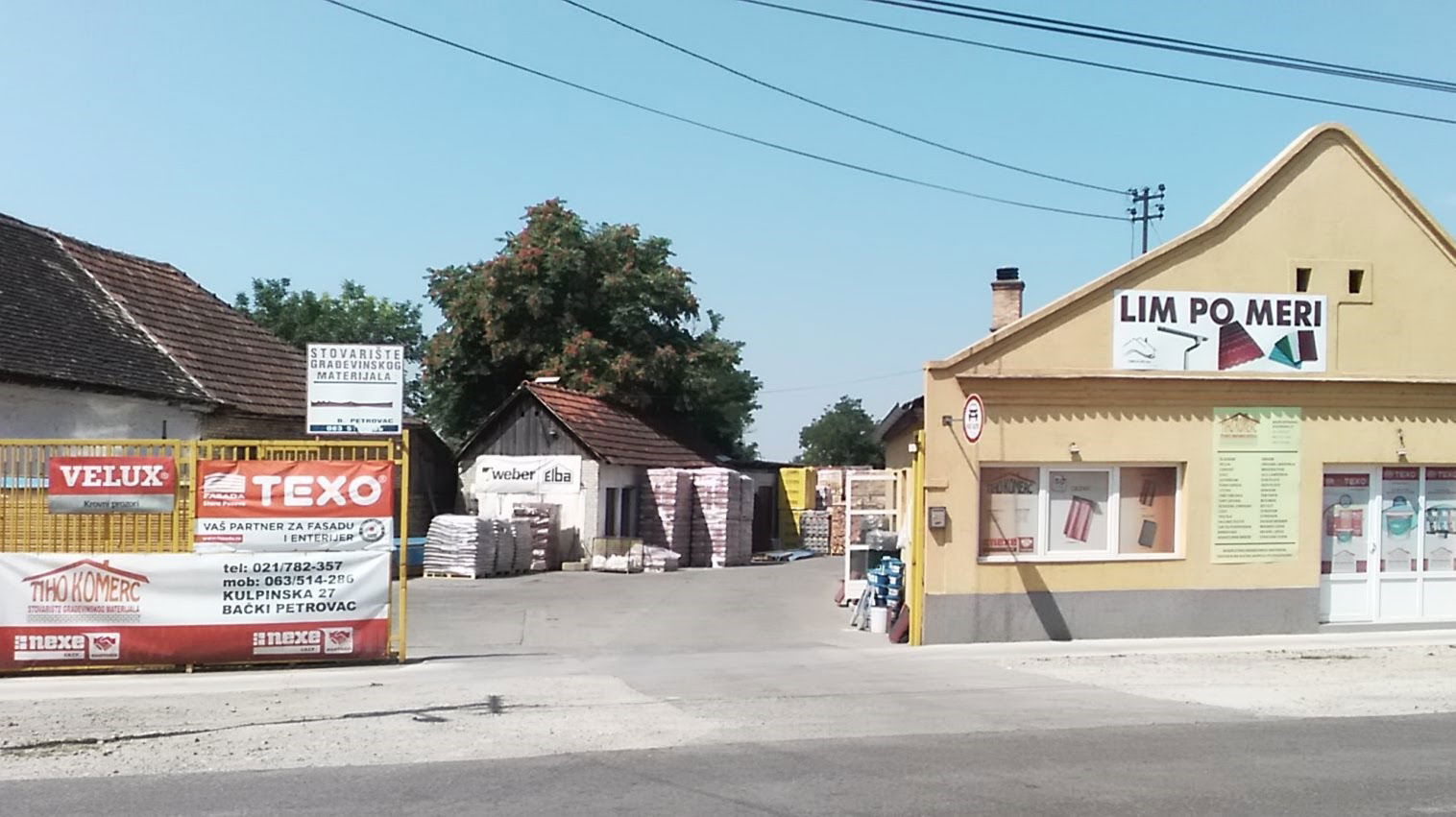 Stovarište građevinskog materijala "Tiho Komerc" D.O.O