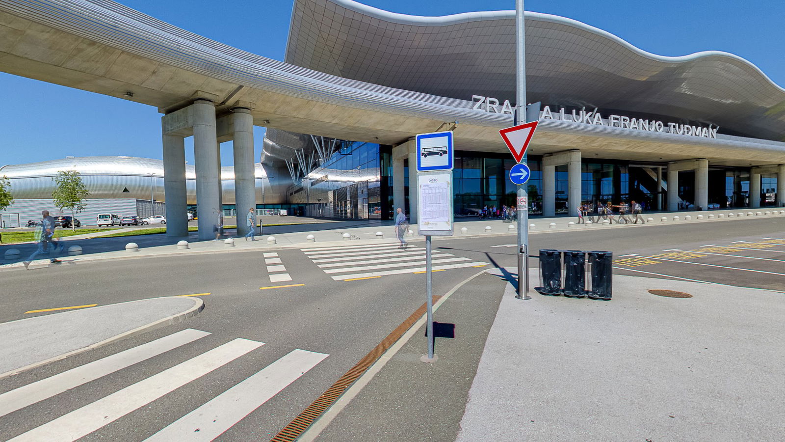 Airport Shuttle Bus Terminal