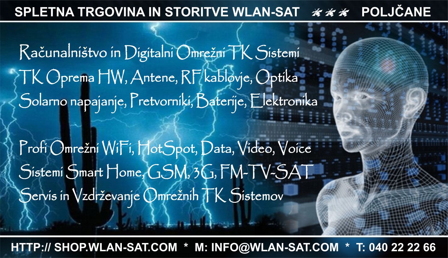 Spletna trgovina Vlan-Sat, Aleksander Marzidovšek, s.p.