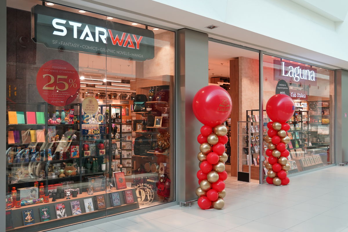 Delfi knjižara | Laguna – klub čitalaca | TC "Ušće"