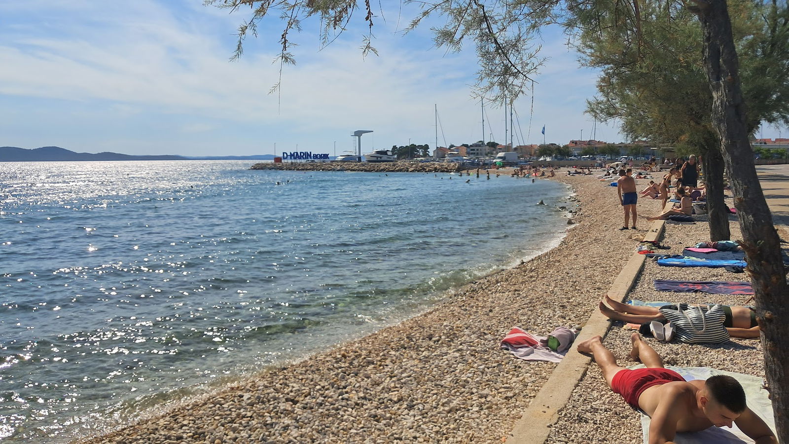 Plaža Uskok - Jugo i podizanje mora (Jugo and Sea Rising)