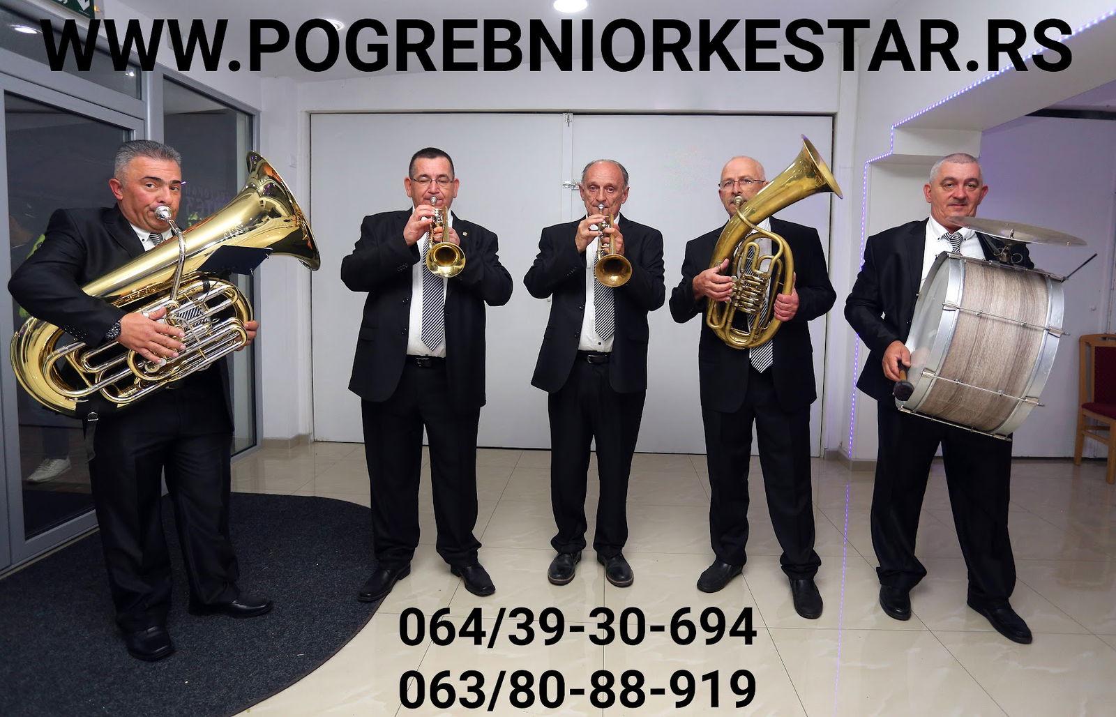 Muzika za sahrane trubači pogrebni orkestar Beograd Zemun
