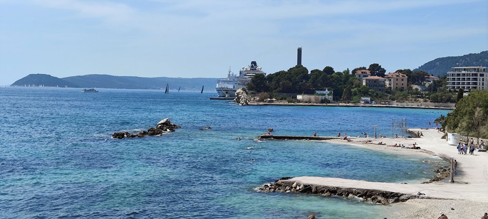 Ovčice Beach Parking