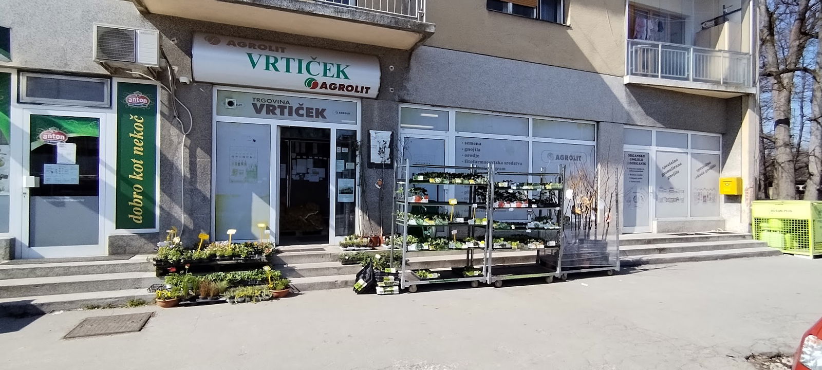 Agrolit, d.o.o., Prodajalna Vrtiček, Ljubljana Polje