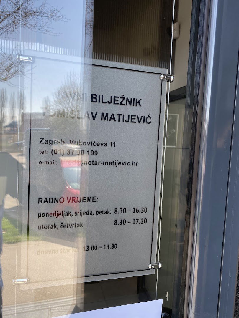 Javni bilježnik Tomislav Matijević