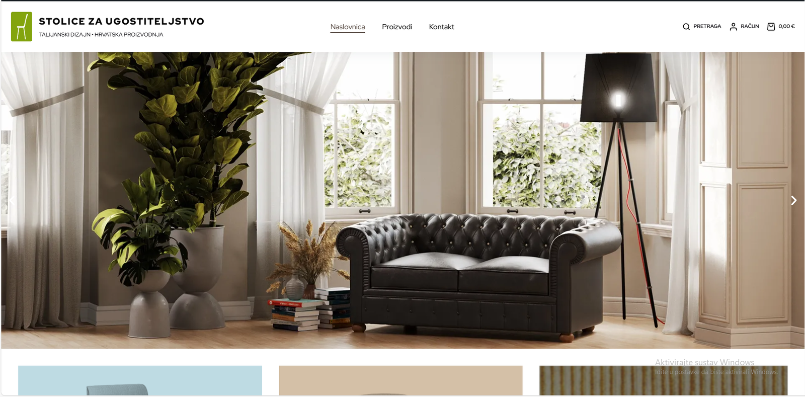 Stolice za ugostiteljstvo