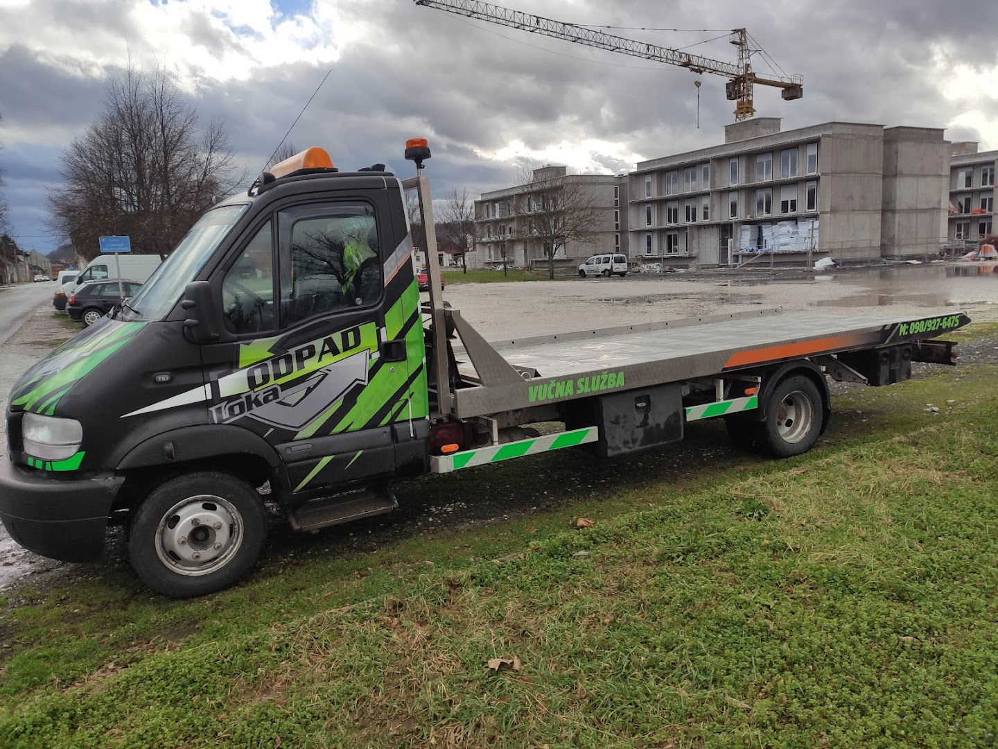 Jakula usluge i građenje, vučna služba