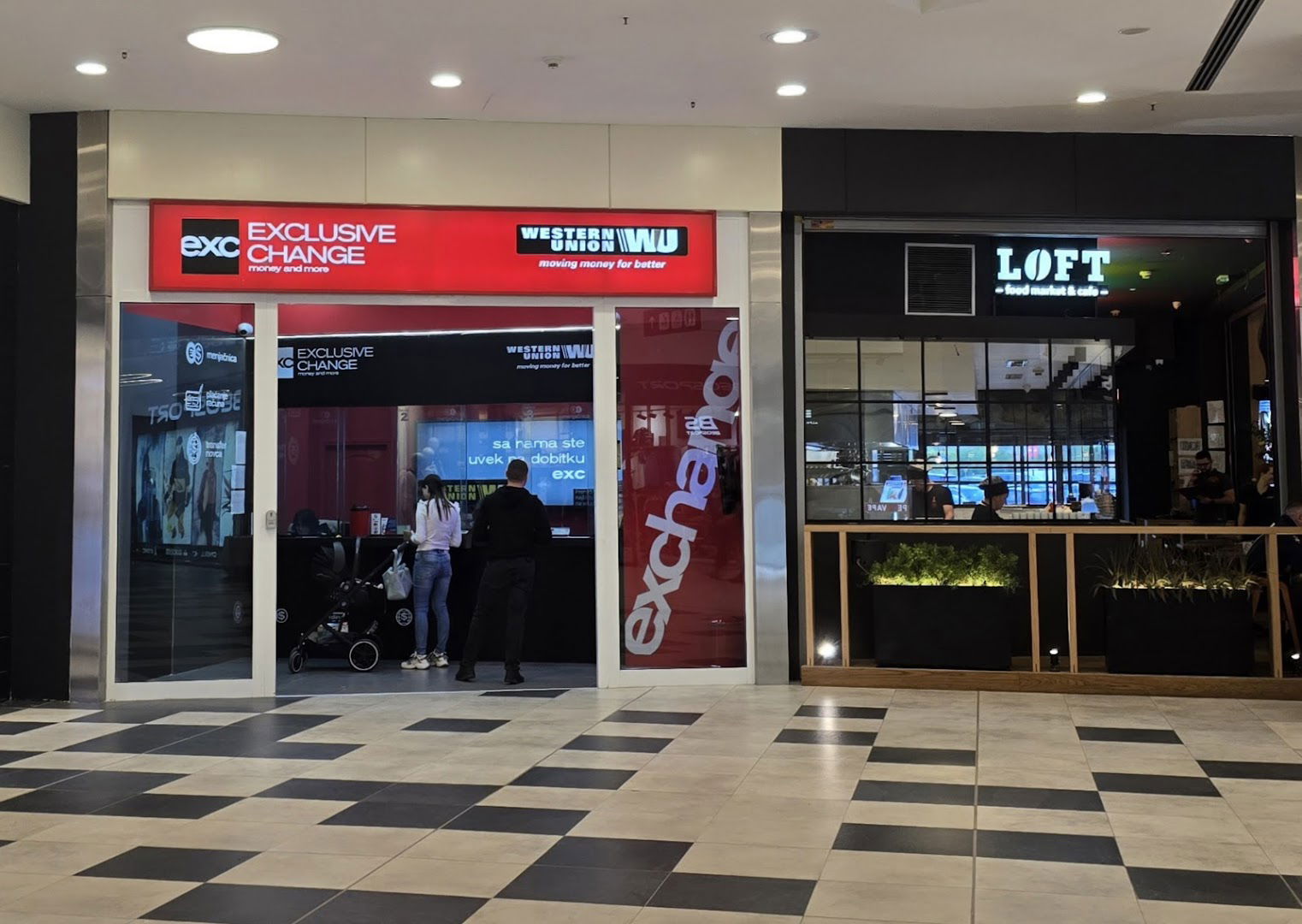 Menjačnica Exclusive Change Big Shopping Novi Sad
