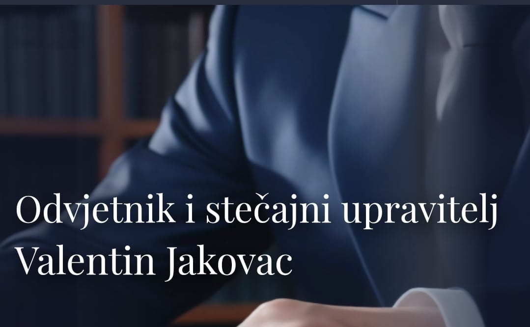 Odvjetnik Valentin Jakovac
