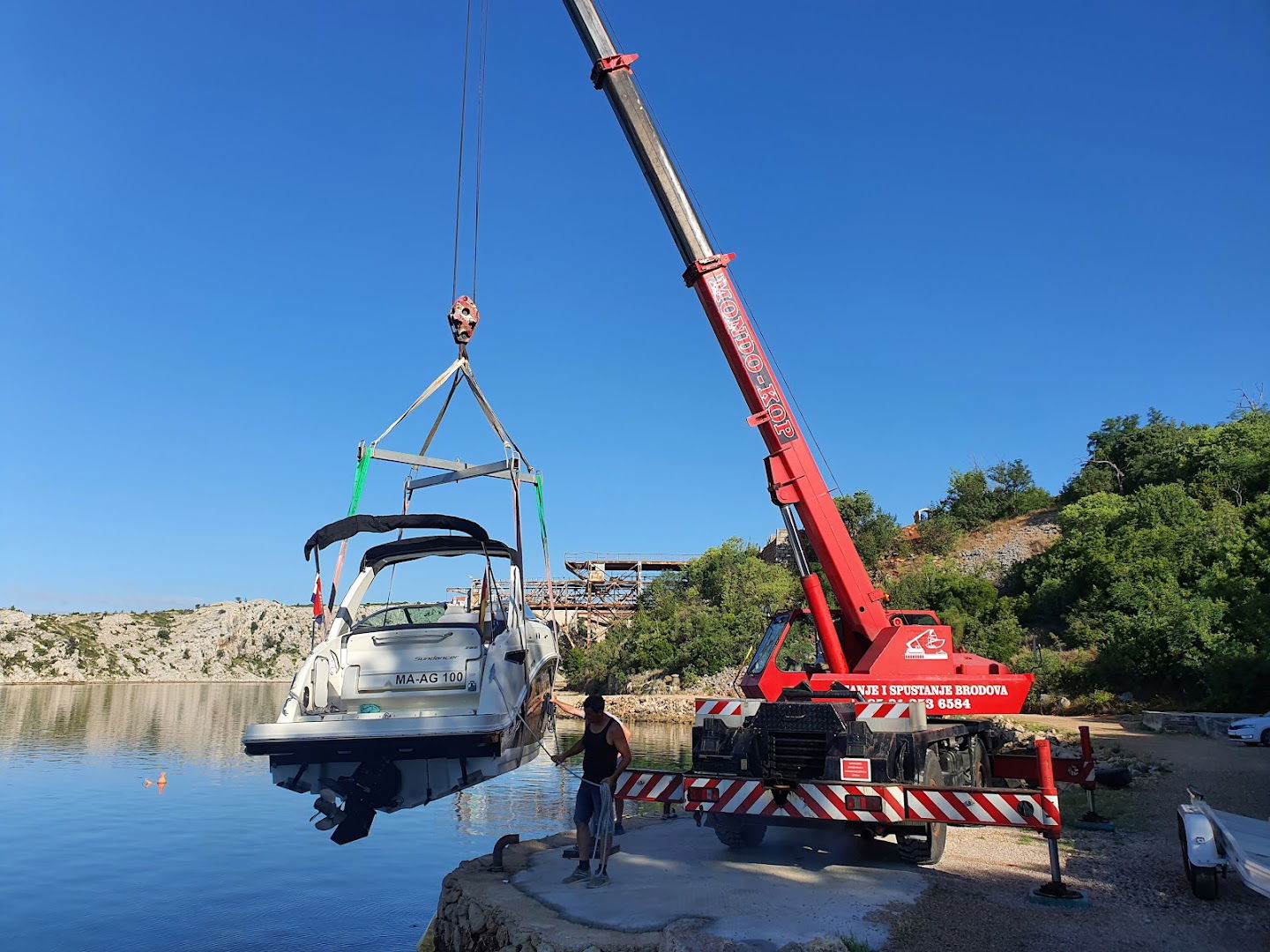 Dizanje i spustanje brodova