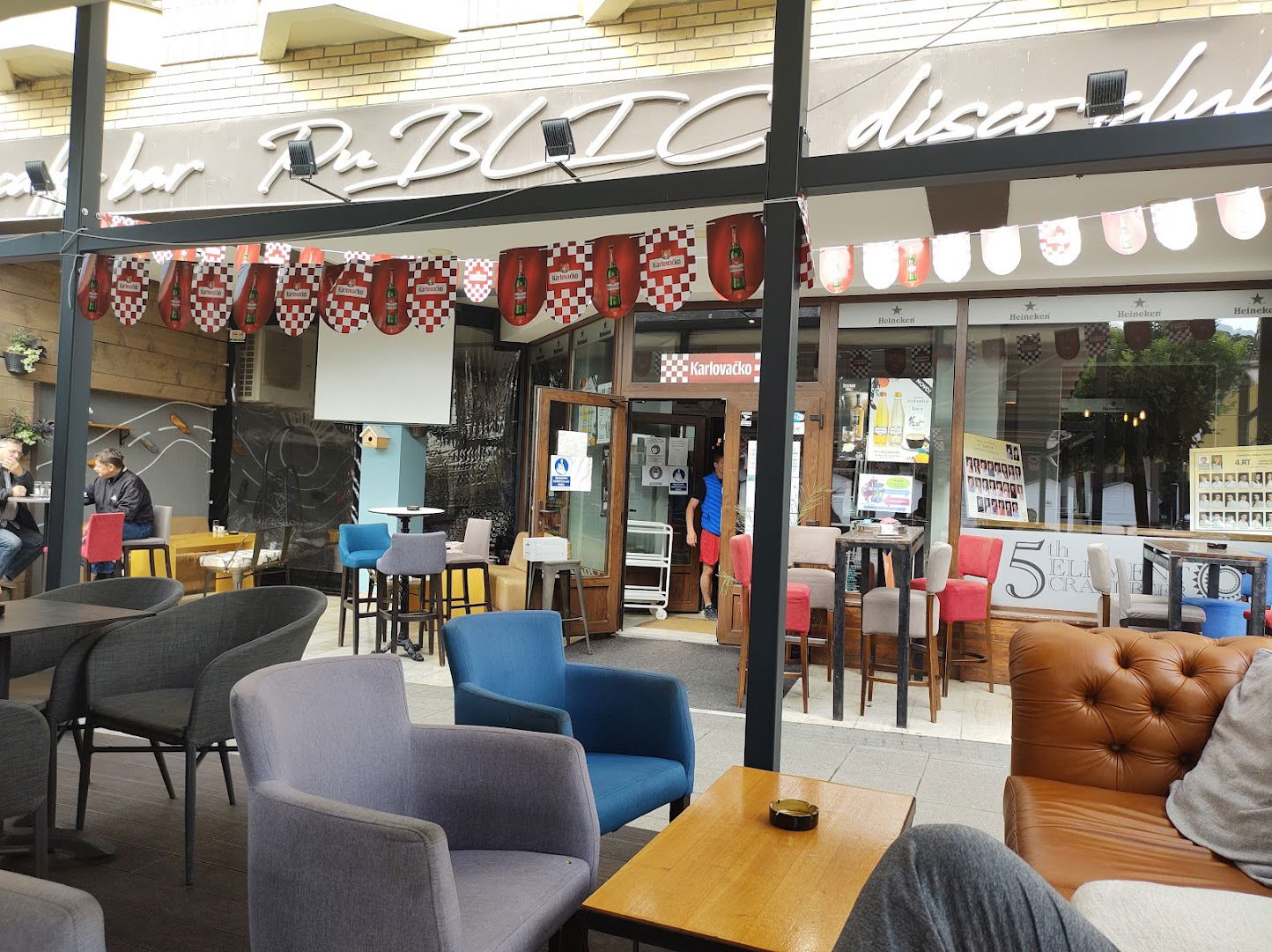 Coffee bar disco club PUBLIC