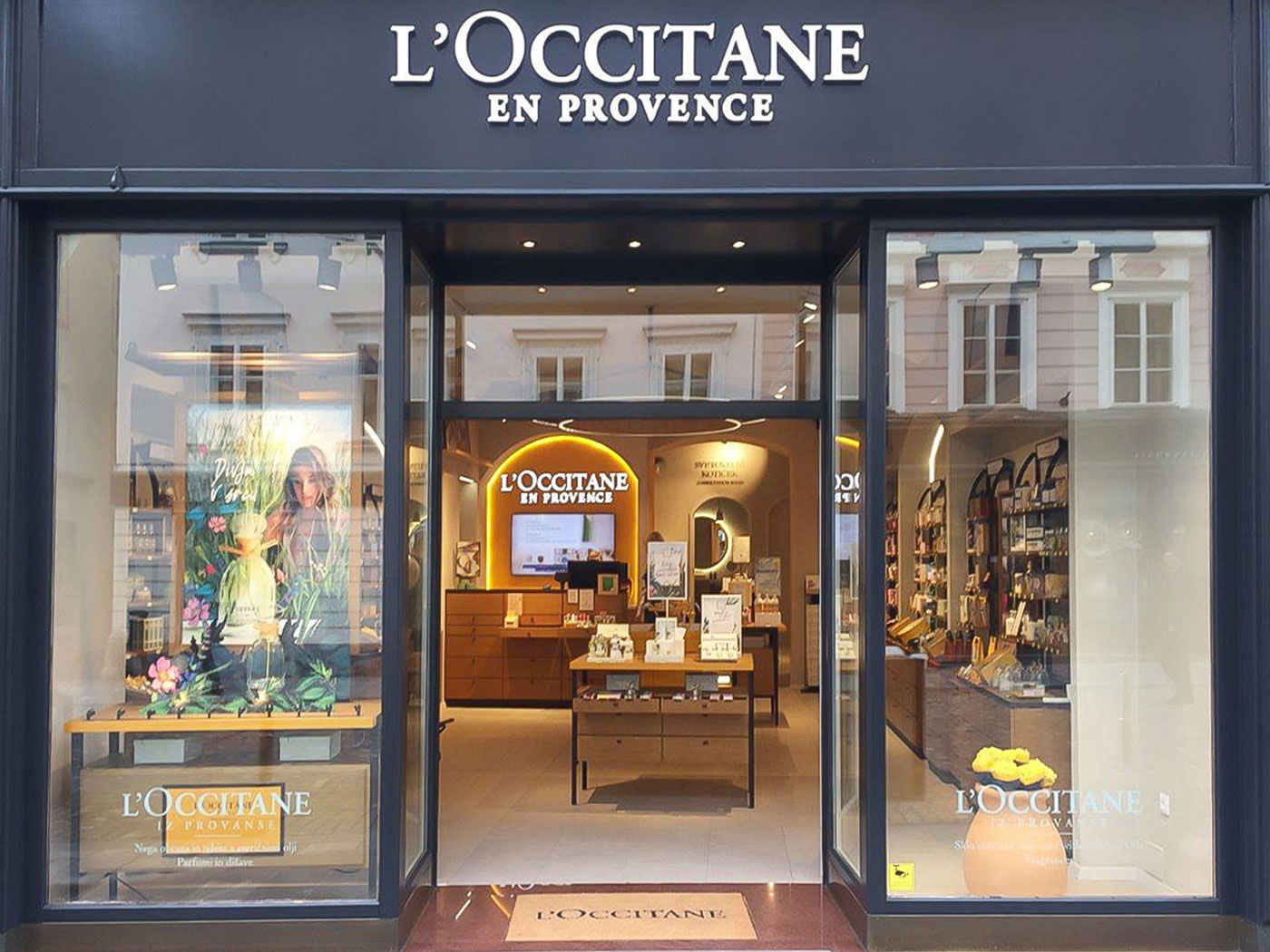 Trgovina L'OCCITANE, Ljubljana – mesto