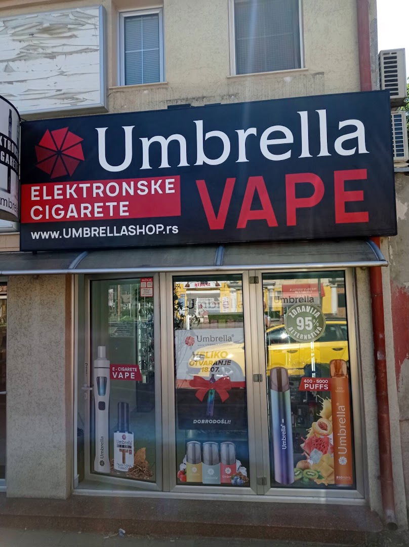 Vape Shop Umbrella Elektronske Cigarete Pančevo