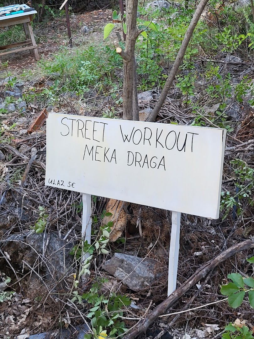 Street workout park Meka Draga