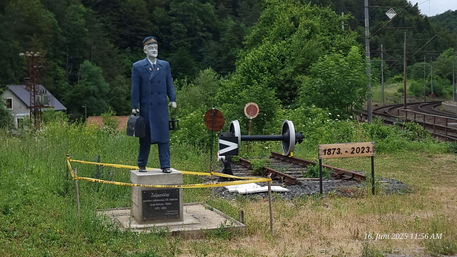 Skulptura željezničara