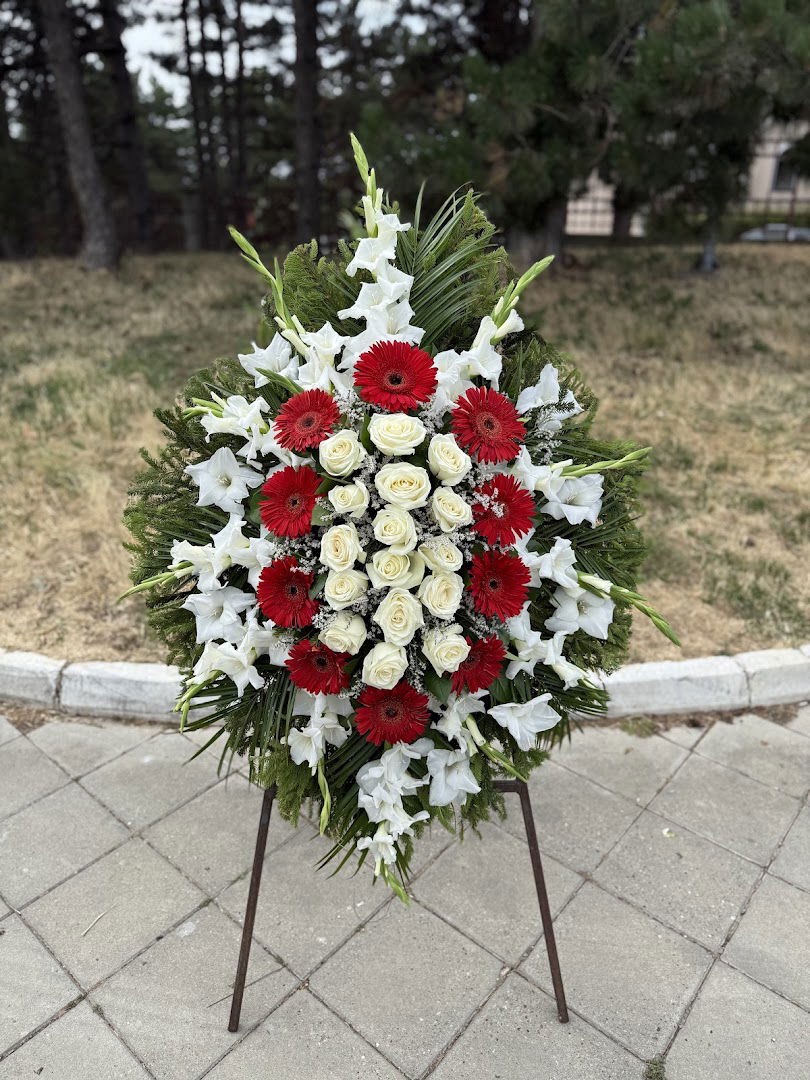 Flowers for the cemetery