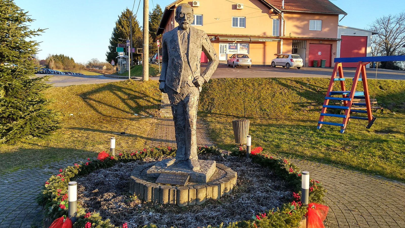 Monument to Dr. Vlatko Maček