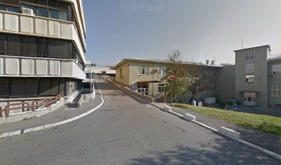 Stara zgrada ortopedije - zelena zgrada