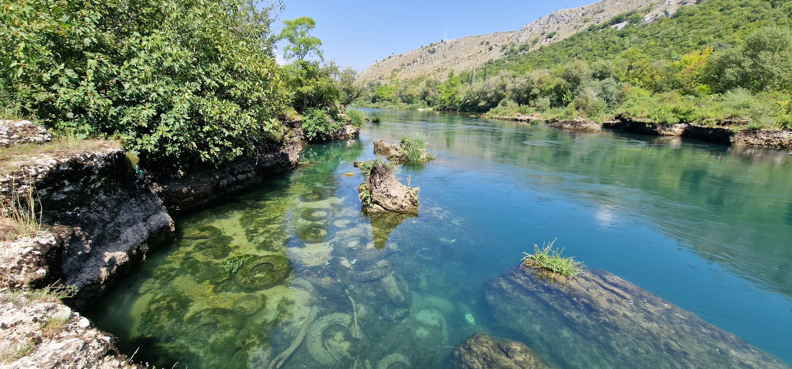 Neretva - rest and view