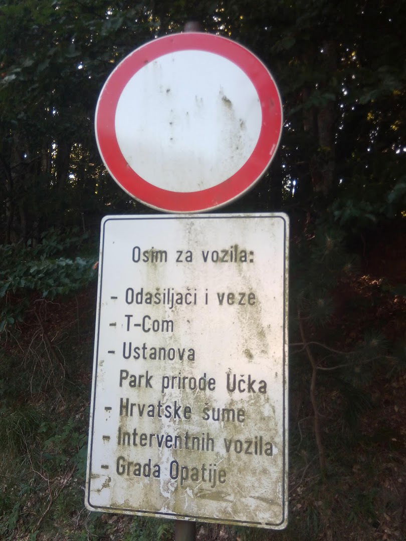 Parking Učka